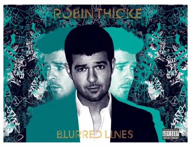 Robin Thicke's Blurred Lines CD